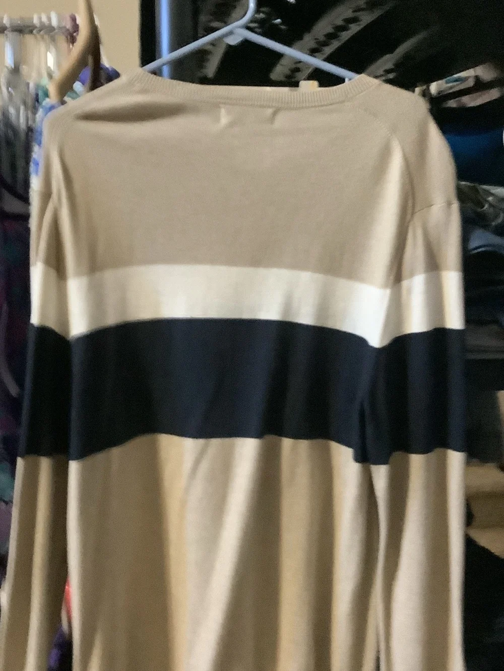 Banana Republic Beige Crewneck Sweater